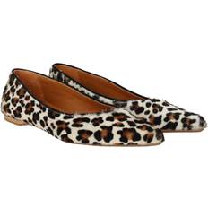 Angulus Spids Ballerina i Leopardmønstret - Leopard/Black