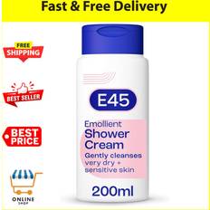 E45 Shower Cream for Dry Sensitive and Itchy Skin 200ml