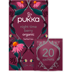 Food & Drinks Pukka Organic Night Time Berry Herbal Tea Bags Pack of 20 20pcs