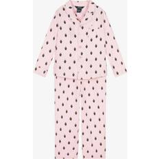 Ralph Lauren Nattplagg Ralph Lauren Girls Cotton Polo Bear Pyjamas - Pink