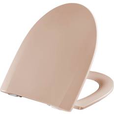 Beige Toiletsæder Pressalit Spira V Toiletsæde Soft Close Aftagelig Beige