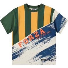 Molo Gul Børnetøj Molo Rodney Short Sleeve T-Shirt Mash Up - Gul