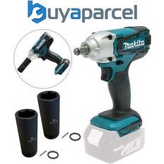 Makita Impact Wrench Makita DTW190Z 18V Cordless 1/2" Impact Wrench Scaffolding Tool 2x 21mm Socket