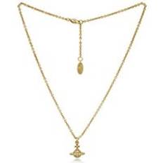 Vivienne Westwood Halsband Vivienne Westwood Gold Mayfair Small Orb Necklace - 48cm