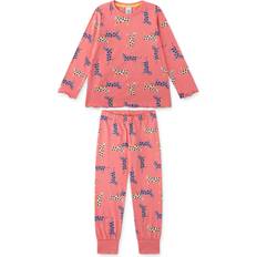 Schlafanzüge Sanetta Schlafanzug Langarm Baumwolle für Kinder - Pink