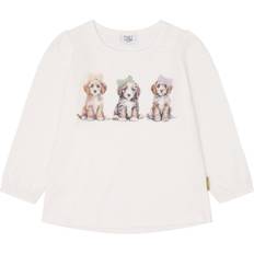 Ekologiska Blusar & Tunikor Barnkläder Hust & Claire Alma Blus Ivory