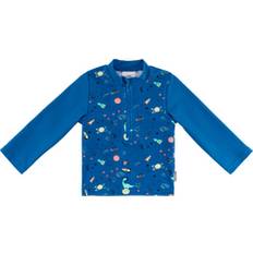 Sterntaler Kid's Badeshirt Langarm Weltraum Lycra - Blue