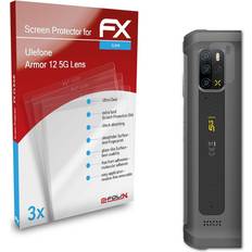 Screen Protectors atFoliX 3x Screen Protector for Ulefone Armor 12 5G Lens Clear