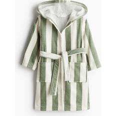 Cotton Dressing Gowns Children's Clothing H&M Boys Green Cotton Terry Dressing Gown - Green