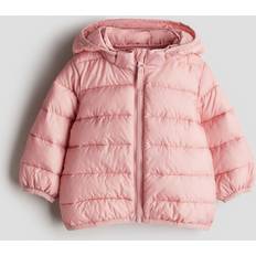 H&M Hooded Puffer Jacket - Pink