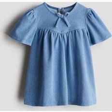 Återvunna material Klänningar H&M Klänning Med Denimlook - Blå