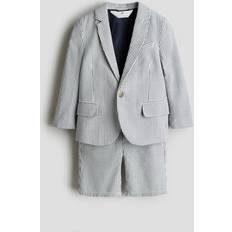 H&M Suits H&M Boys 2-Piece Seersucker Set - Blue