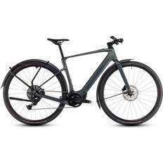 Dam El-stadscyklar på rea Cube Nulane Hybrid C:62 Race FE 400X Elcykel 2025 XL Damcykel