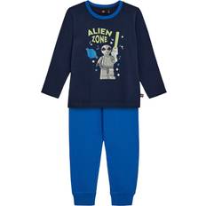 Lego Wear Nattplagg Lego Wear LWAgan 101 Pyjamas - Dark Marinblå/Blå