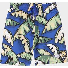Kenzo Swimwear Kenzo Kids Boys Blue Jungle Print Swim Shorts - Blue