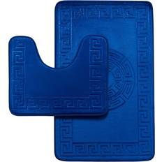 Rectangle Bath Mat 2 Piece Set 50 cm W