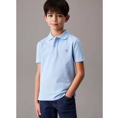 Calvin Klein Polotrøjer Calvin Klein Stretch Pique Polo Shirt - Blue
