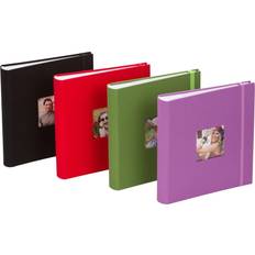 Red Scrapbooking Symple Stuff Book Album Black 5 x 7 in