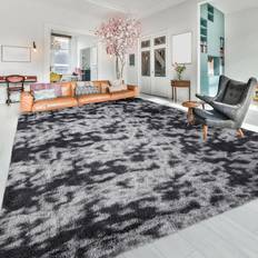 Shaggy Area Rug TYE DYE Rectangle 60 x 110 cm