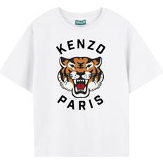 Kenzo Kids Boys Cotton Lucky Tiger T-Shirt - White