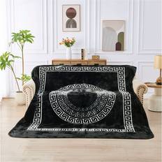 GC GAVENO CAVAILIA Apollo Greek Throw 150 x 200 cm Blankets Black
