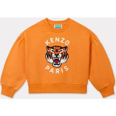 Kenzo Kids Girls Lucky Tiger Sweatshirt - Orange