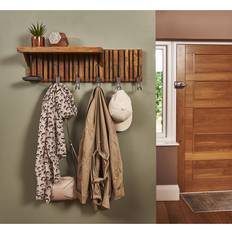 Brown Coat Hooks ClassicLiving Agile W Shelf 27cm H X 80cm W X 29cm D Coat Hook