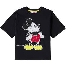 Disney T-shirts Children's Clothing Marc Jacobs Kids x Disney Printed Cotton Jersey T-shirt - Black