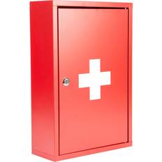 Bathroom Furniture Harbour Housewares Industrial Medicine Cabinet 45cm White