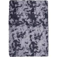 Ivy Bronx Shaggy Rug High Pile NAVARRA Dark Polyester Rectangle 340 x 240 cm Grey