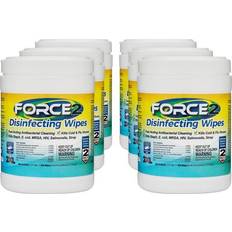Disinfectants 2XL Force 2 Disinfecting Wipes 6 x 6.75 in 220 Count Pack of 6