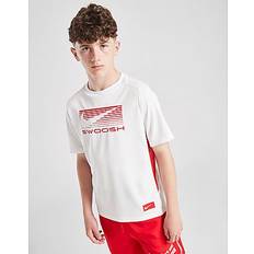 Nike Röda T-shirts Nike Dri-Fit Swoosh Love T-Shirt Junior - White