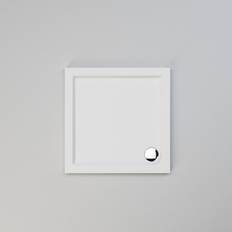 Showers Elegant Square Shower Tray 800x800mm Slimline Stone Resin