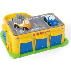 Pixars Bilar Leksaksgarage Dantoy FunCars Garage Inkl 2 Bilar