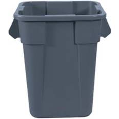 Brute 40 Gal Square Trash Can Gray