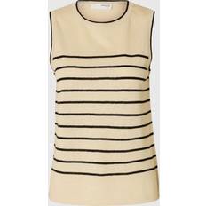 Hør Sweatere Selected - Hørblanding Strikket Top