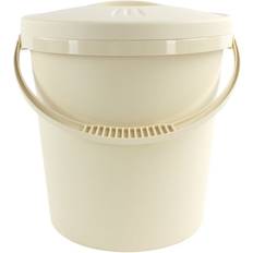 Nappy Bin with Lid Cream Neutral