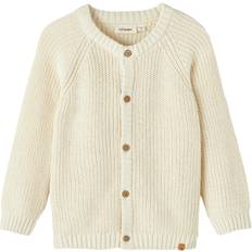 Cardigans Lil'Atelier Cardigan Strick Turteltaube - Cremefarbe