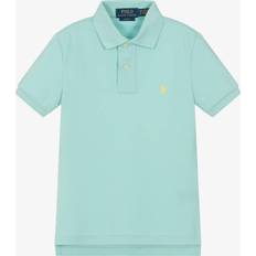 Ralph Lauren Pojkar Pikétröjor Ralph Lauren Slim Fit Cotton Mesh Polo Shirt - Grön