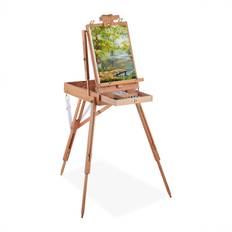 Bruna Stafflier Relaxdays Portable Easel Folding Canvas Holder