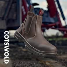 V12 Men's Cotswolds STS Safety Dealer Boots - Brown
