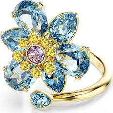 Swarovski Ringe Swarovski Idyllia Offener Ring - Blume/Blau