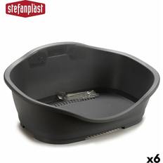 Grå Plast Pet Bed 68 x 27,5 x 49 cm 6 Enheter