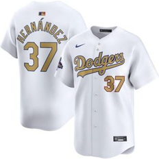 Nike Men's Teoscar Hernandez White Los Angeles Dodgers 2025 Gold Collection Limited Jersey 4XL
