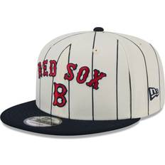 New Era Boston Red Sox Jersey Pinstripe Chrome White 9FIFTY Snapback Cap