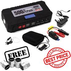 Portable Lithium Car Battery Jump Starter 12V 500A