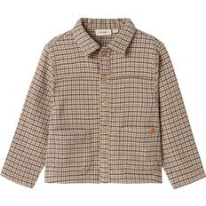 S Shirts Name It Regular Fit Hemd - Versteinert Oak