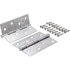 Scharniere BGS Edelstahl Scharnier-Satz 100 x 40 mm 1 paar 2 mm 2Stk.
