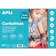 Apli Apli karton A4 170g hvid 50ark