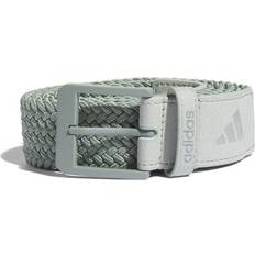 Adidas Men Belts adidas Braided Stretch Golf Belt - Silver Green